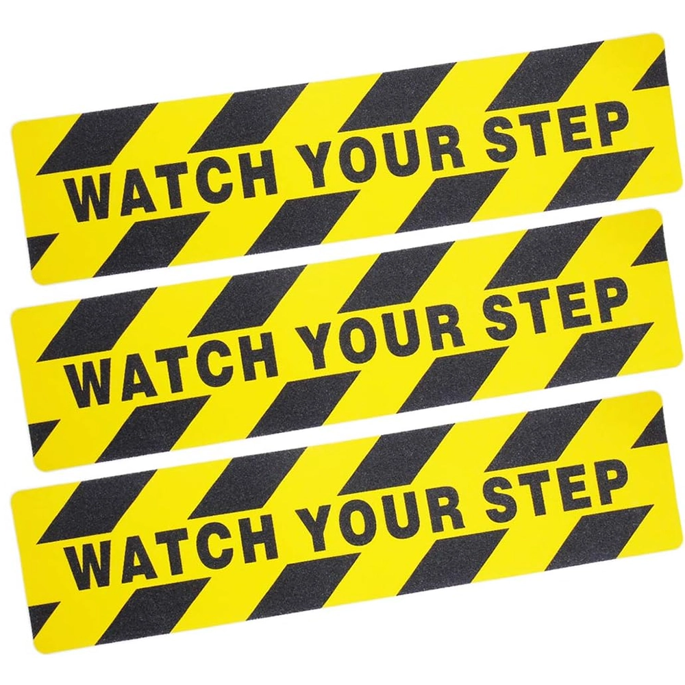 Warning Anti Slip Watch Your Step Abrasive Security Tape