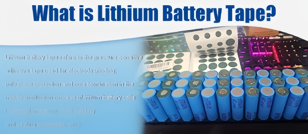 What is lithium battery tape? For batteries?