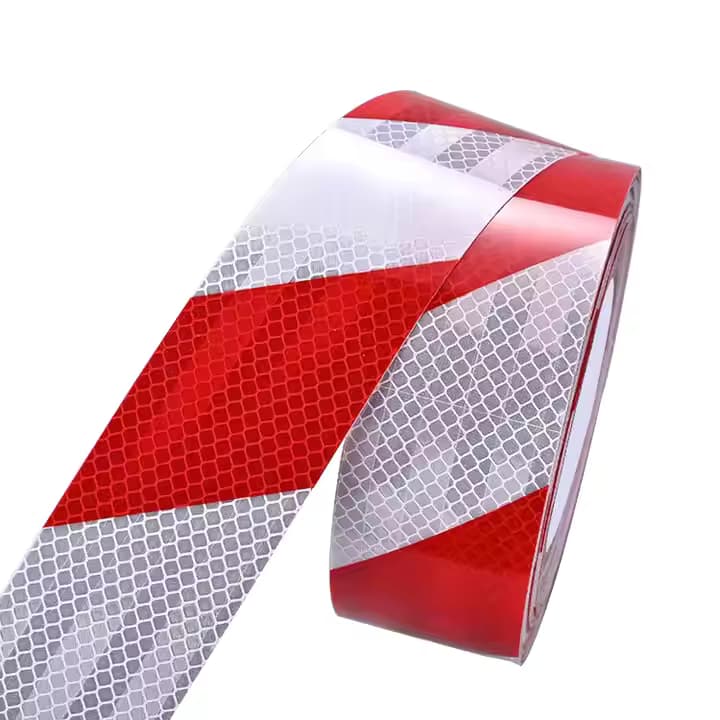 4 Inches/10.16cm Width Aprovado Denatran Reflector Tape Reflective Tape Conspicuity Sticker for Brazilian Market Truck