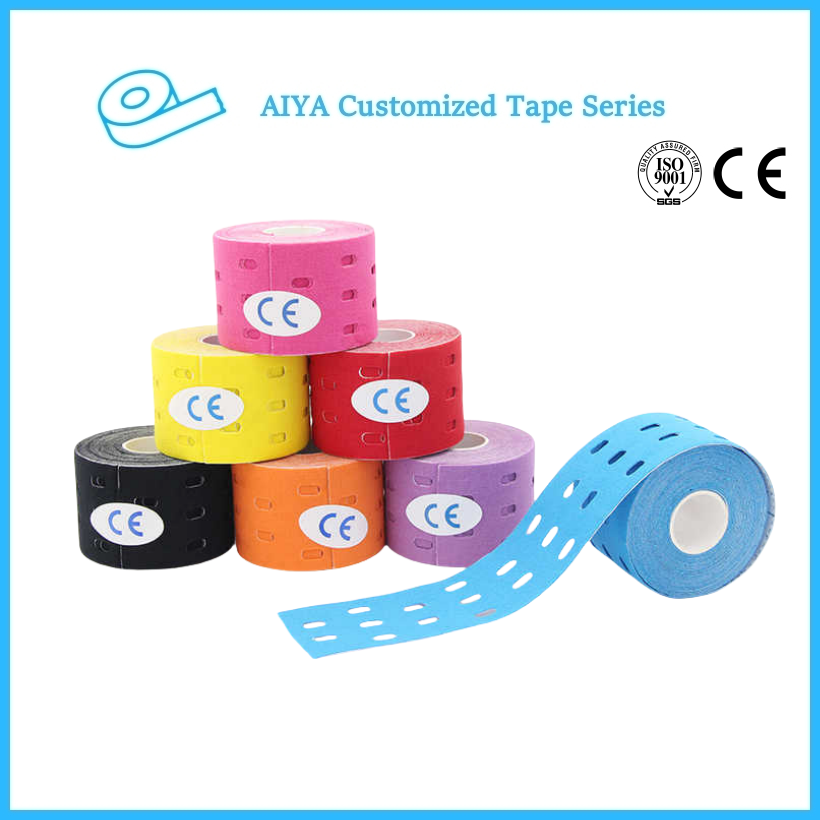 Customized Punched Kinesiology Tape