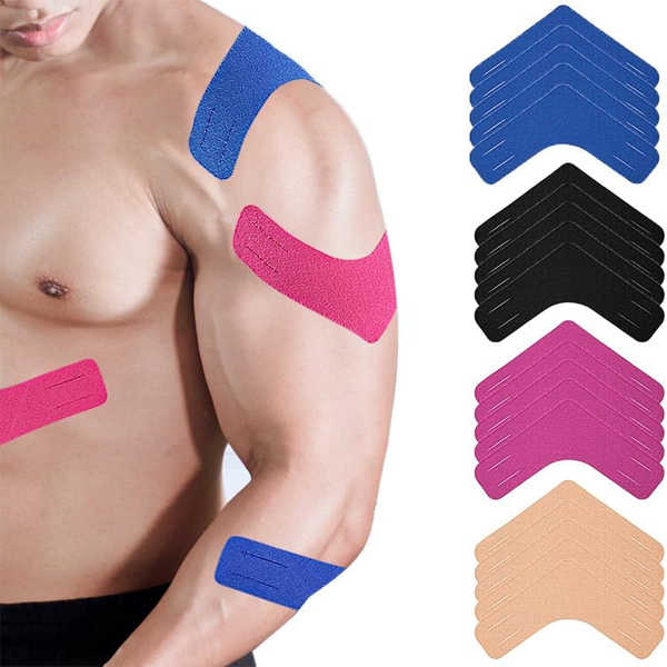 Kinesiology Tape Muscle Support Elastic Athletic Sports Tape Therapy Recovery Adhesive X Type Kinesiology Tape for Knees