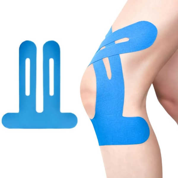 Custom Kinesiology Tape for Knees, Kinesiology Tape Precut for Knees Support & Stability Kinesiology Tape