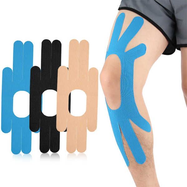 Custom Original Cotton Waterproof Breathable, Enhance Elastic Kinesiology Athletic Tape for Knee Support