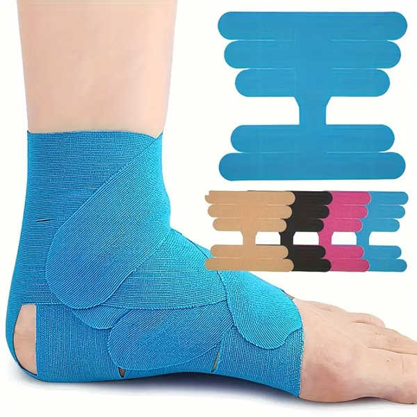 Custom Precut Kinesiology Ankle Tape Prevent Ankle Sprain Ankle Kinesiology Tape