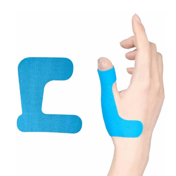 Pre-Cut Elastic Thumb Tape Sports Support Bandage Kinesiology Tape Thumb Protector Kinesiology Tape