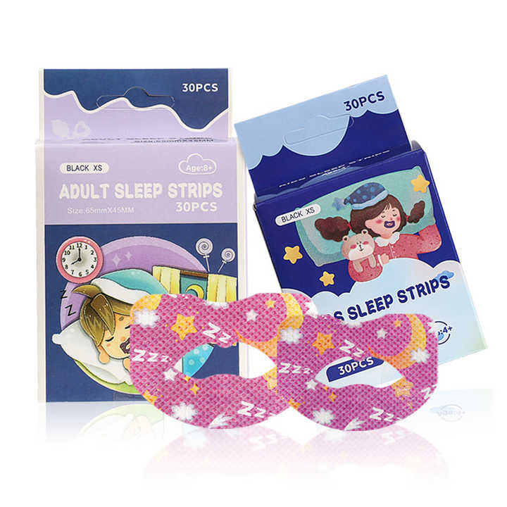 Mouth Tape for Sleeping Promotes Nose Breathing Mouth Sleep Strip Non Woven Fabric Sleep Aids Breathable