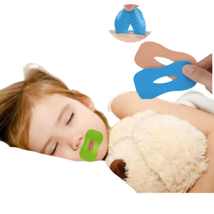 Best Selling Sleep Strips Gentle Mouth Tape for Better Nose Breathing Mouth Breathing Stop Snoring Sticker for Children