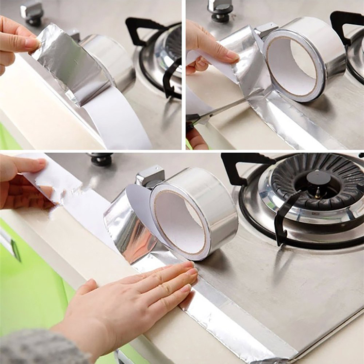Aluminum Foil Tape, Aluminum Air Duct Tape, Professional Adhesive Aluminum Foil Tape for HVAC