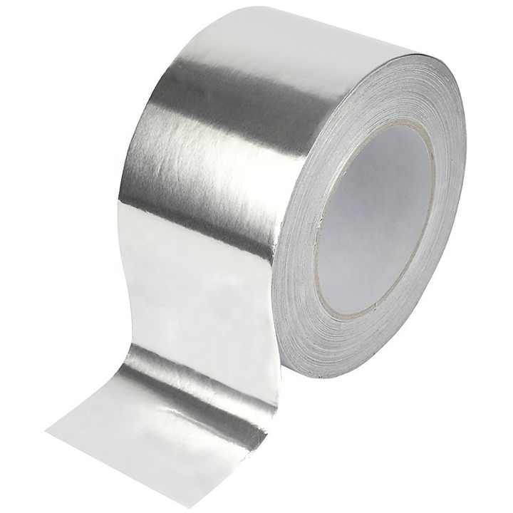Aluminum Foil Tape, Aluminum Air Duct Tape, Professional Adhesive Aluminum Foil Tape for HVAC      Strong in Any Setting – Install heat resistant aluminum foil tape that’s built to take a beating in extreme places. Your waterproof, flame-retardant ta