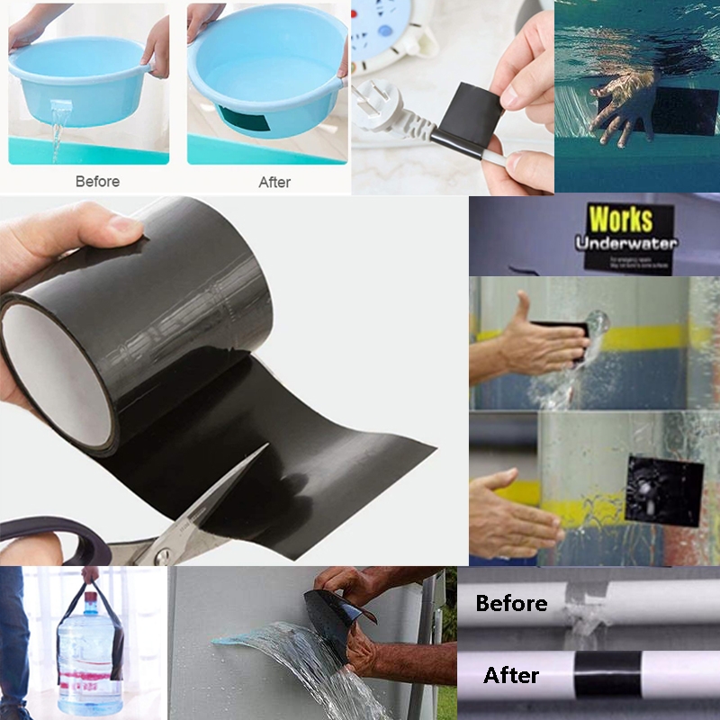 Strong Rubber Tape Waterproof Self-Adhesive Pipe Repair Tape