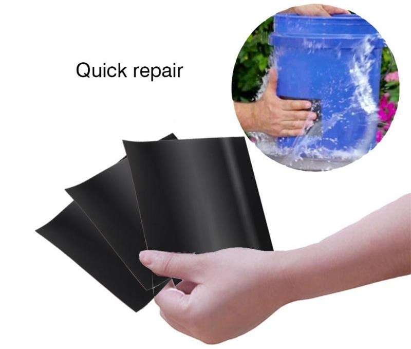 Hot Selling Pipe Repair Waterproof Heat Resistant  4" X 5' Black Adhesive Waterproof Repair Tape, Repair Waterproof Tape