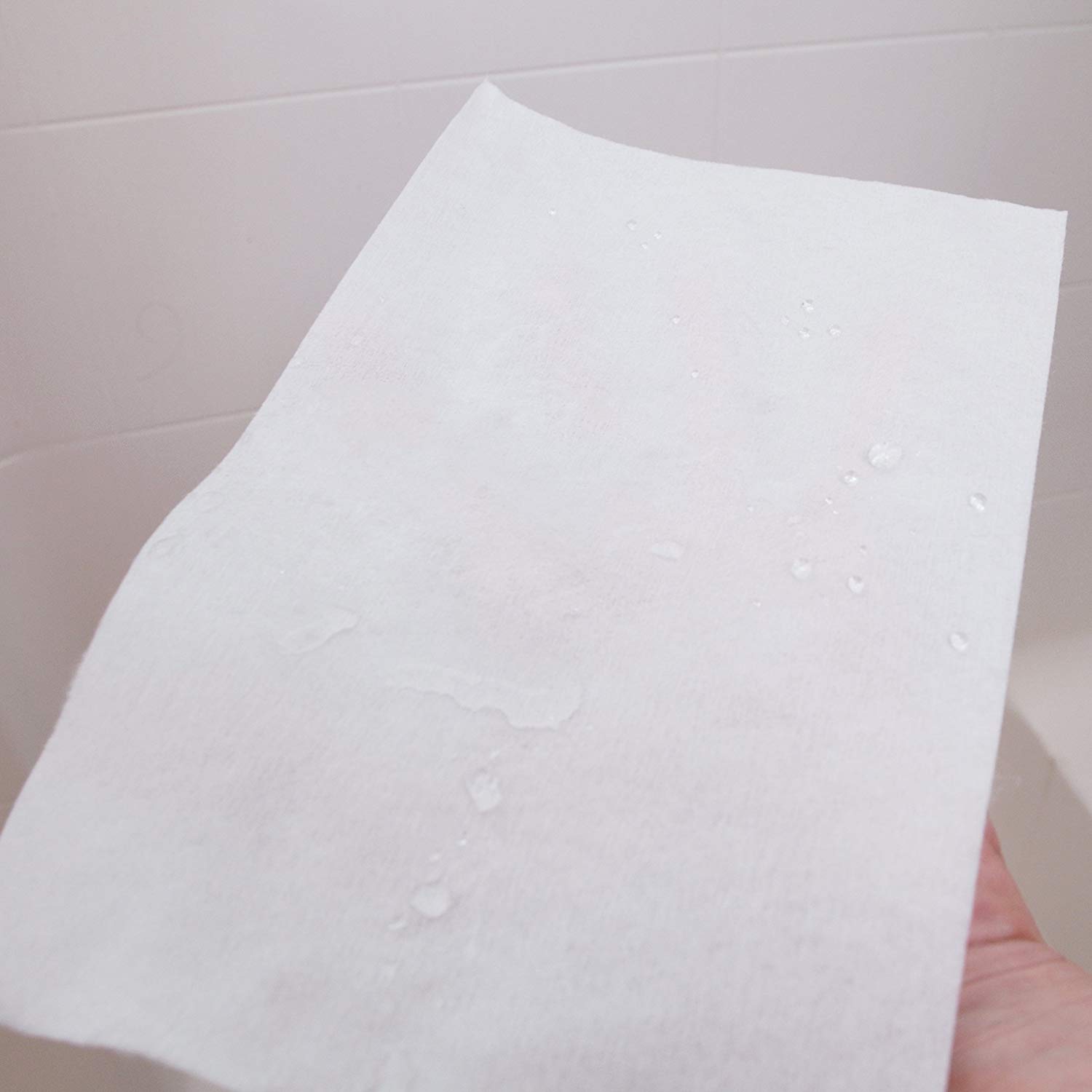 6 Inch X 75 Foot Roll Anti-Fracture Fabric Roof Membrane, Non-Woven Fiberglass Mesh Tape for Bathroom Shower Walls, Floors