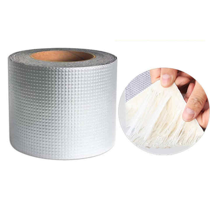 Factory Directly Supply Super Strong 3m 5m Silver Foil Waterproof Tape for Used in Roof Repair