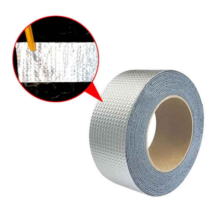 Free Sample Super Strong 3m 5m Aluminium Foil Butyl Rubber Waterproof Tape for Used in Metal Roof