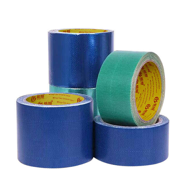 High Adhesive Waterproof Custom Green Tarpaulin Tape for Pipes Tents Repair Tarp Tarpaulin Repair Cloth Duct Tape