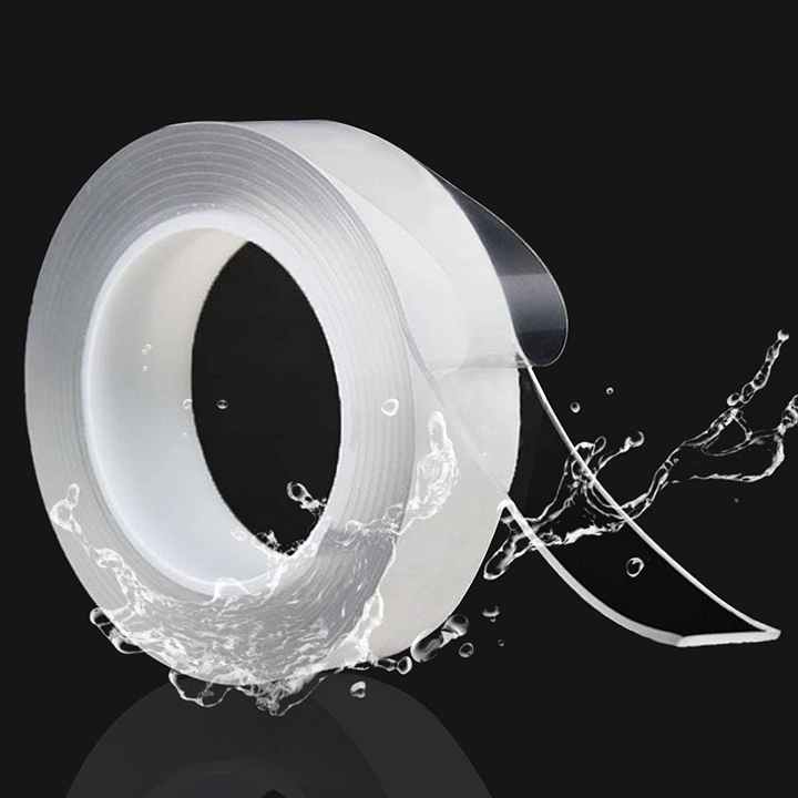 Multifunctional Double Sided 3 Meters Nano Septic Tape for Pasting Photos Fix Carpet Mats Etc