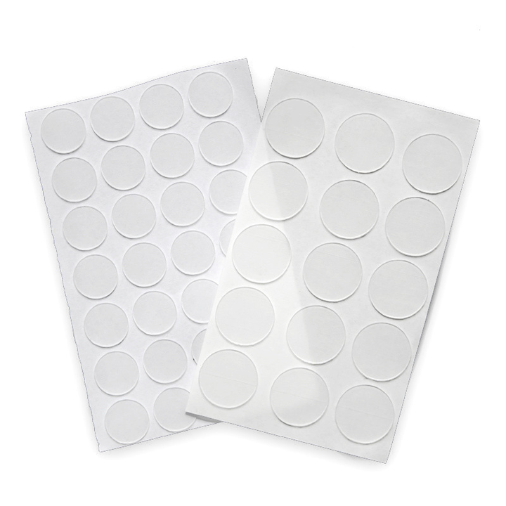 Multipurpose Die Cutting Double Sided Washable Circle Customized Size Nano Sticker Pad,Nano Tape Reusable