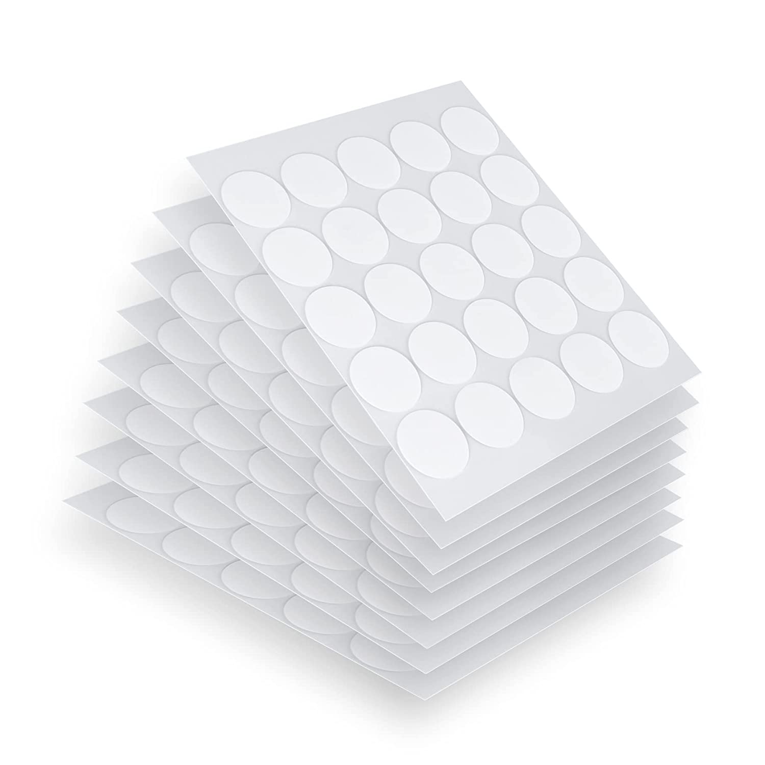 LOW MOQ Strong Viscosity 20mm 30mm 50mm Washable Die Cut Circles Double Side Nano Tape