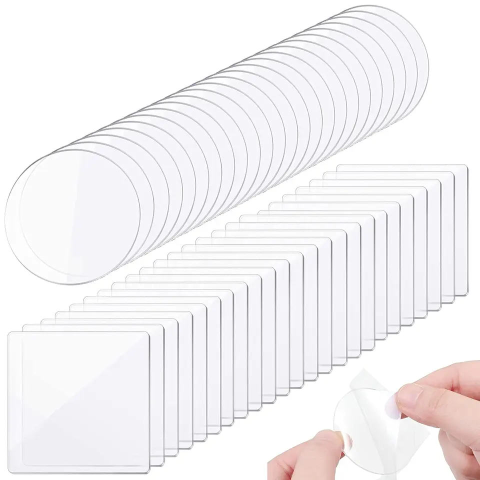 Double Sided Transparent Reusable Cheap Good Price 1mm/2mm Washable Clear Mounting Tape Cut