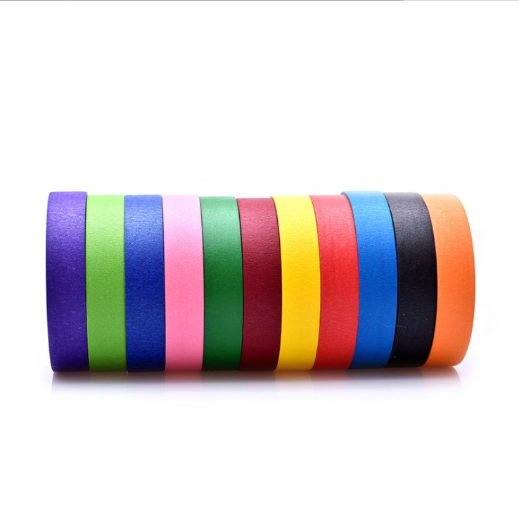 ISO9001 Certified Factory Directly Supply 12 Different Color Masking Tape/Painters Tape