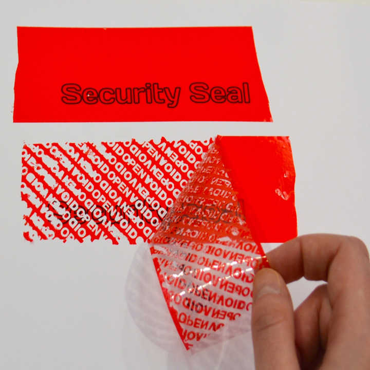 Tamper Proof Security Void Seal Tape Warranty Void Tape