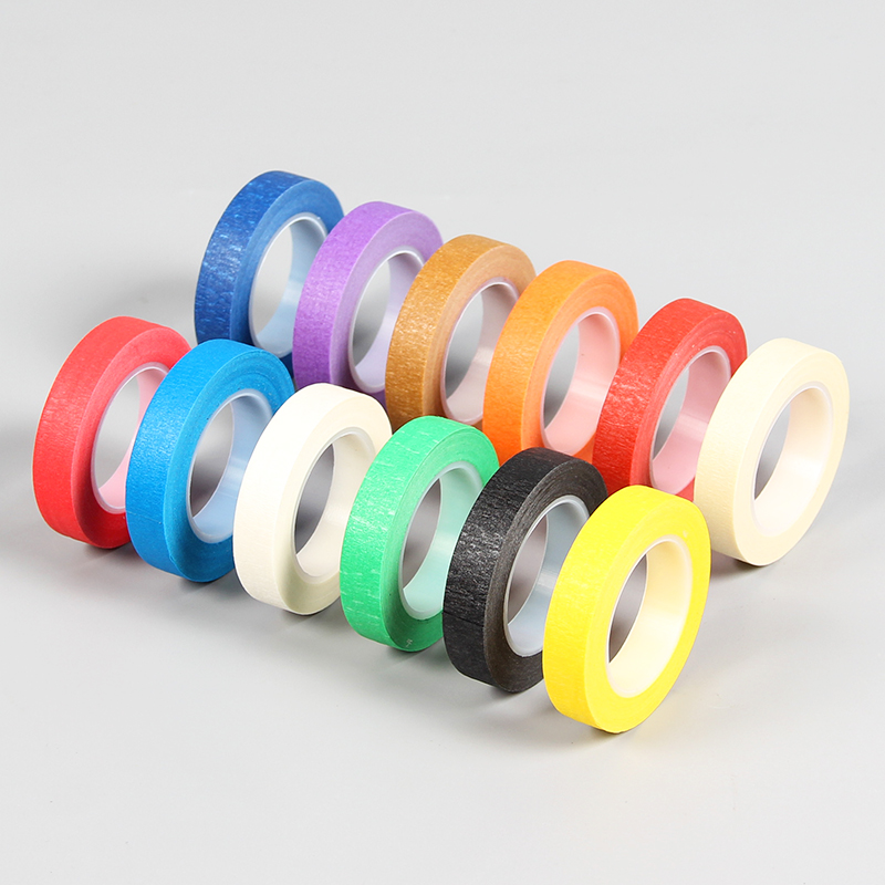 Wholesale Price Colorful 18mm Masking Tape Blue Painters Tape for Automotive Painting