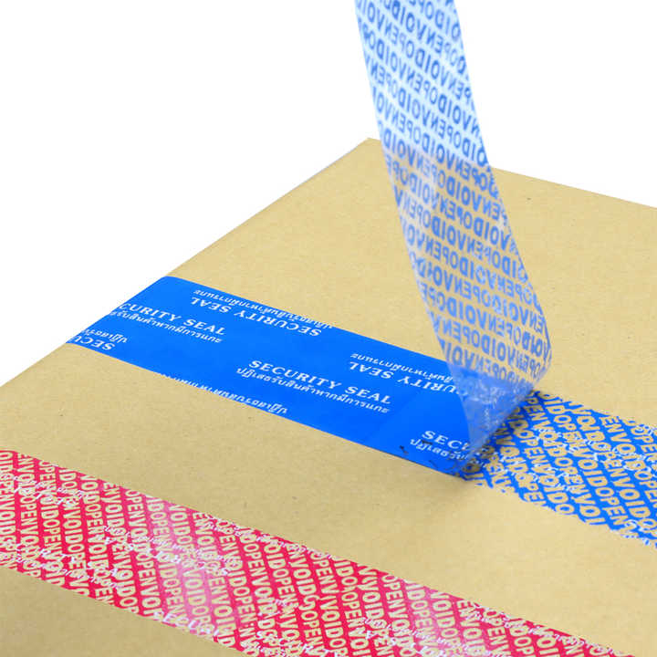 FREE SAMPLE 2'x55 Yards Anti Counterfeiting Tamper Proof Security Void Tape Custom Packing Tape