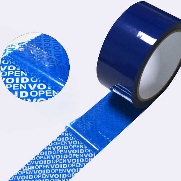 FREE SAMPLE 2'x55 Yards Anti Counterfeiting Tamper Proof Security Void Tape Packaging Tape With Logo