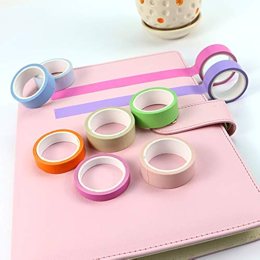 Custom 38mm Anti-UV Colorful Automotive Car Painting Masking Tapes Set 60 Days Resistant for Washi Tape Made Acrylic Resistant