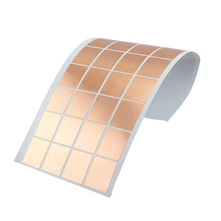 Single-Sided Heat-Resistant Electromagnetic Shielding Tape Factory Die-Cut Copper Foil Paper for Touch Switch Electronics
