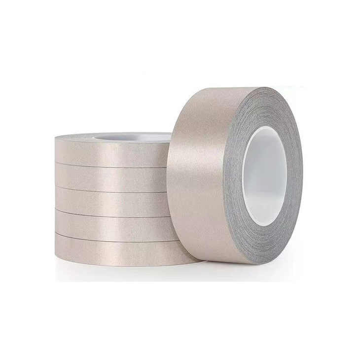 Factory Supply Excellent Conductive Cloth Tape Silver with Hot Melt Adhesive for Shielding & Protectors