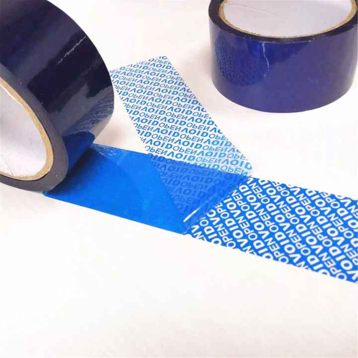 Wholesale 2 Inch X 55 Yards Tamper Evident Security Void Tape Roll Pressure Sensitive Adhesive Sticker for Masking Sealing 50m