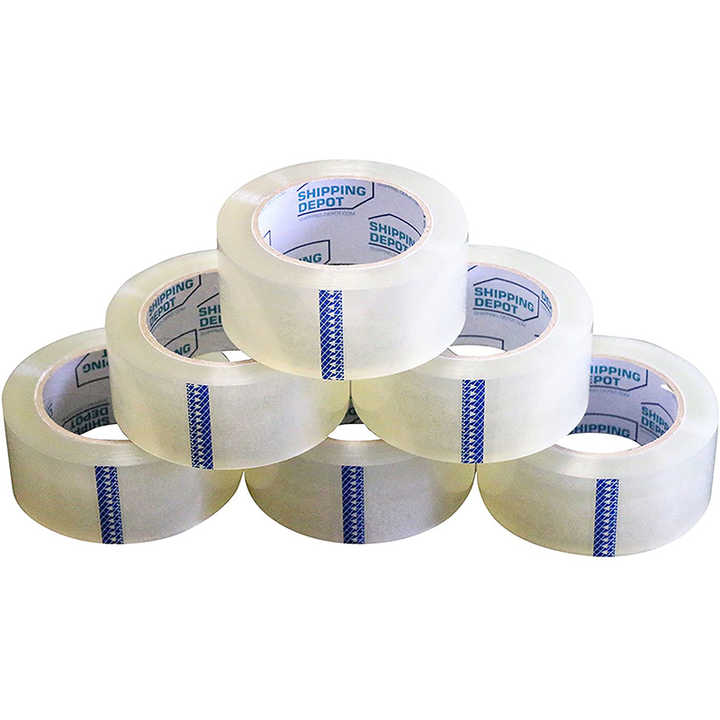 High Quality Low Noise Silent Clear Transparent Acrylic Soft Waterproof Adhesive Tape for Quiet Packing