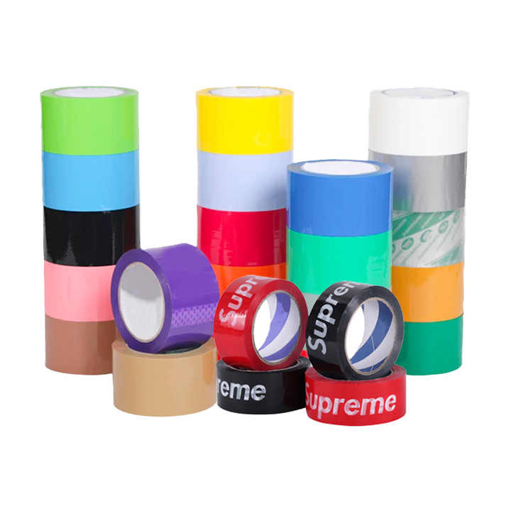 Custom BOPP Packing Printed Box Shipping Manufacturer OPP Carton Parcel Sealing Packaging Adhesive Brand Tape with Logo
