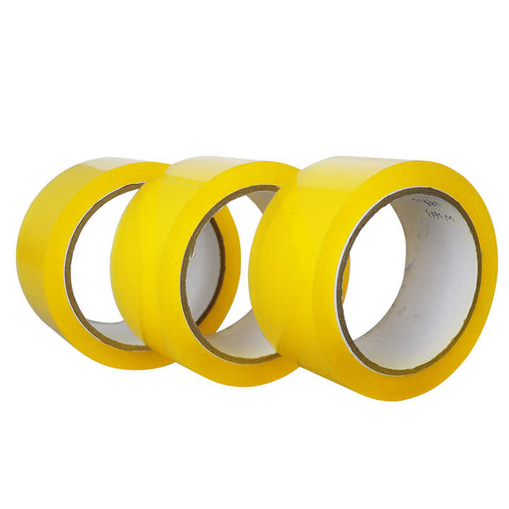 Packaging Carton High Quality Packing Yellow Pack Strong Adhesive Yellowish Tape
