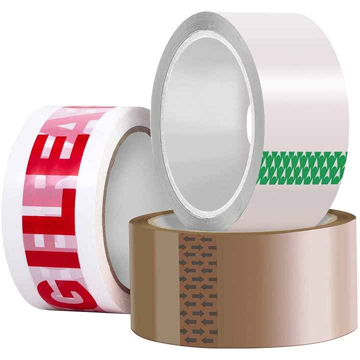 BOPP Packing Color Non Bubble Packaging clear Bopp Opp Packing Tape for Carton Sealing