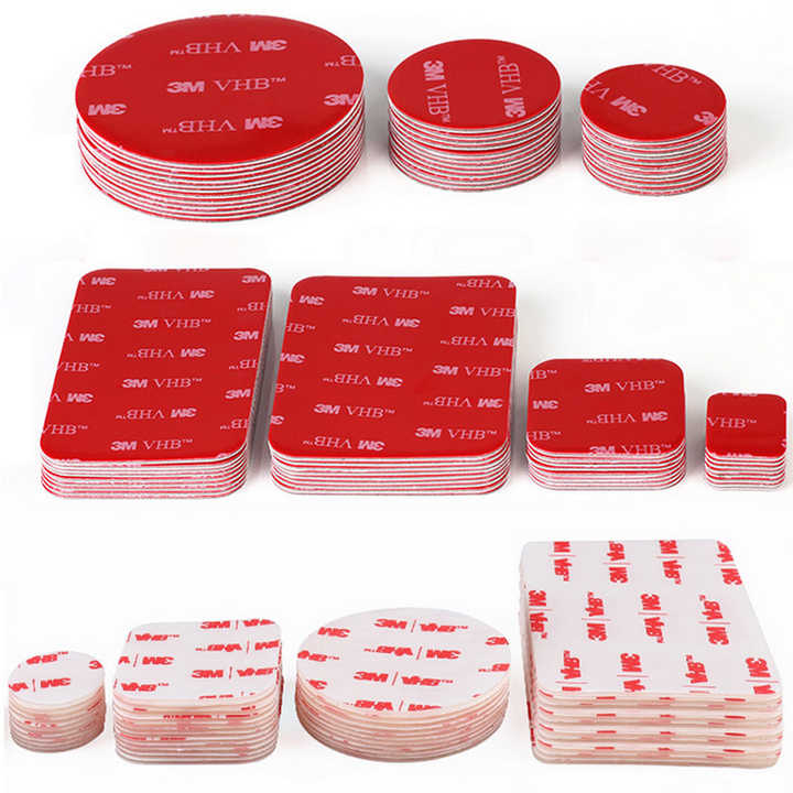 Various of Shapes and Sizes 3m Die Cut Double Side Tape Sticker for Phone LCD Screen