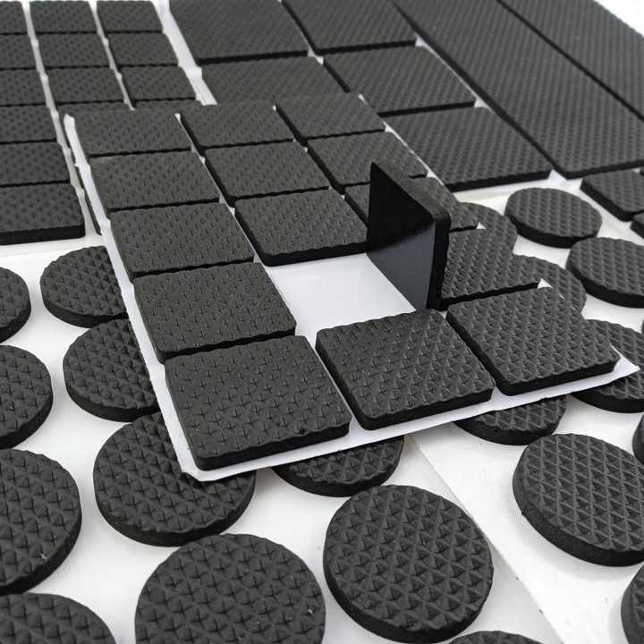 Self Adhesive Anti Slip EVA Foam Furniture Pad Feet Leg Chair Anti Vibration Buffer Wooden Floor Protector