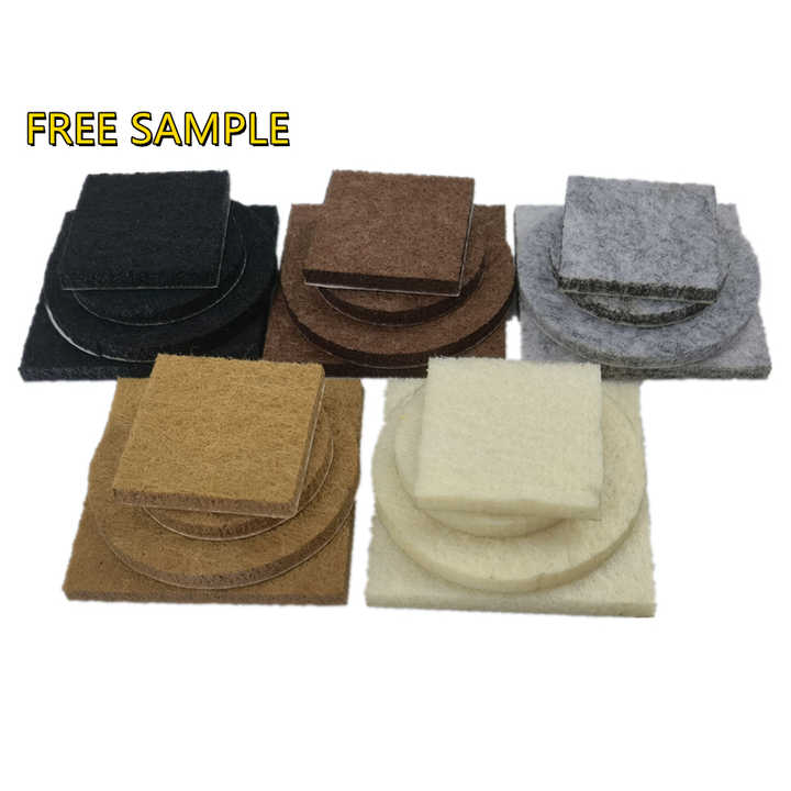 Die Cut Felt Premium Pads Furniture Felt Pads Chair Table Legs Floor Protectors for Hardwood Laminate Flooring