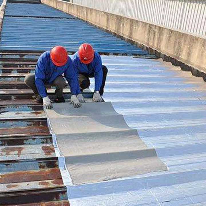 Metal Roof Self-Adhesive Waterproof Membrane Eakage Repair Butyl Rubber Waterproof Tape for Pipe & Roof Water Leaks