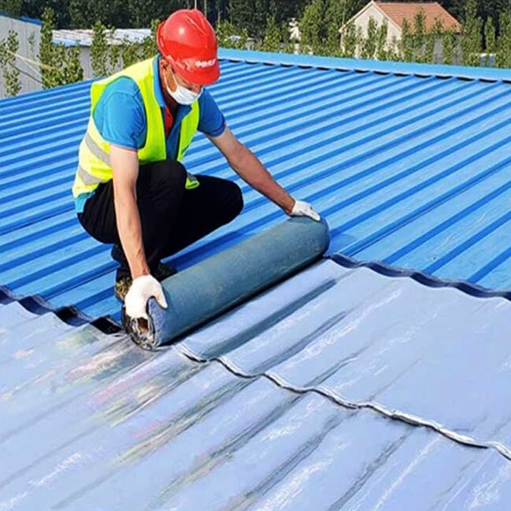 Manufacturer 1m*10m Butyl Rubber Waterproofing Membrane Self Adhesive Waterproof Roof Membrane for Steel