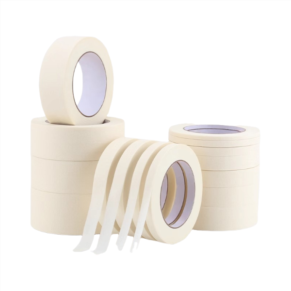 High Temperature Resistance Automotive Masking Tape for Car Body Spray Painting Protection, Easy Tear No Residue