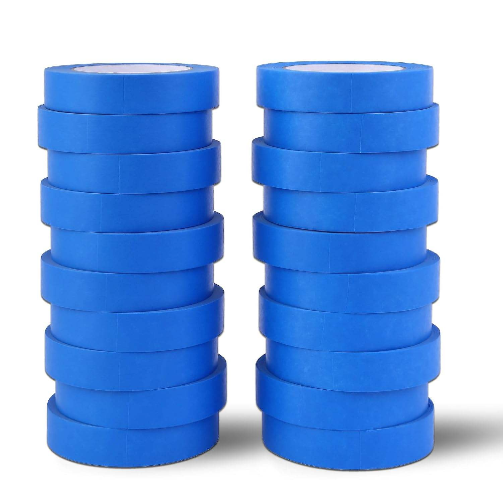 Wholesales Temperature Resistant Masking Paper Tape Specialized for Automotive and Construction Needs
