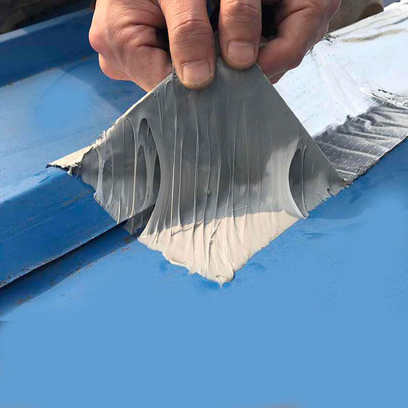 Aluminum Foil Waterproof Butyl Tape for Connection of Corrugated Roofing