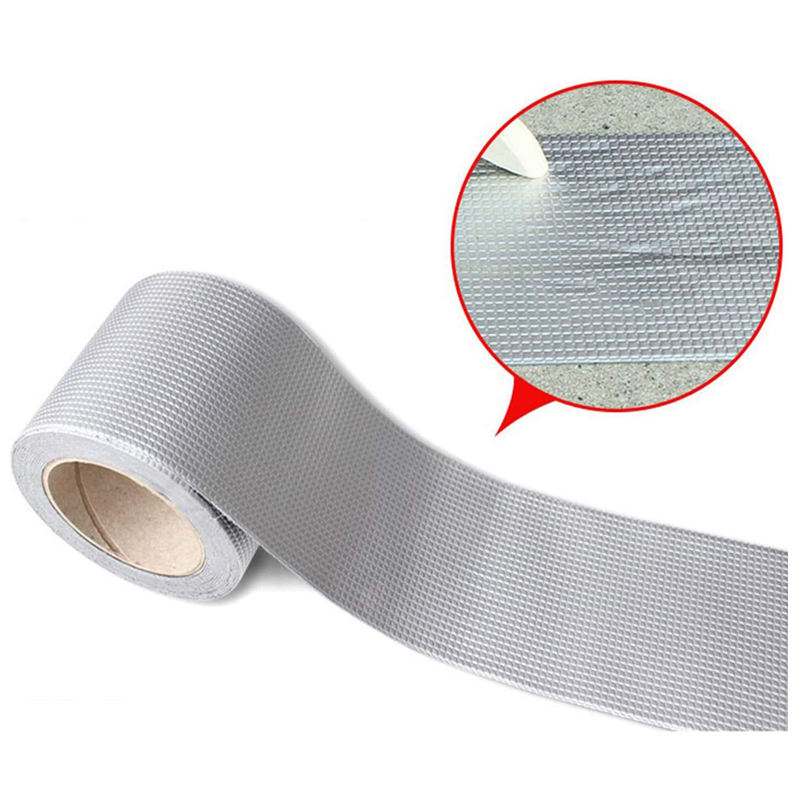 Waterproofing Rubber Sealant Tape Sealing Flashing Tape Aluminium Foil RV Repair Roof Waterproof Butyl Tape