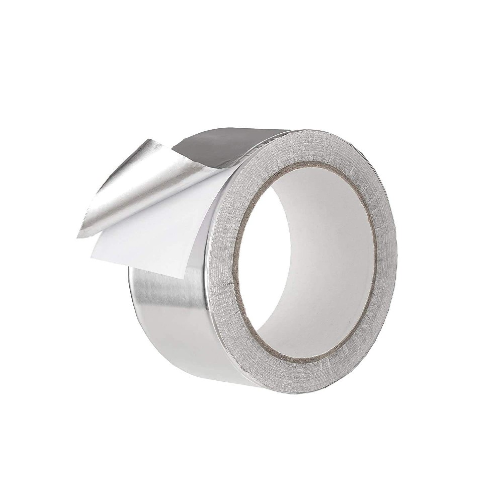 Wholesale Refrigeration / Air Conditioning Pipe Aluminum Foil Tape 0.5mm Thick Tape Roll Coated Soft