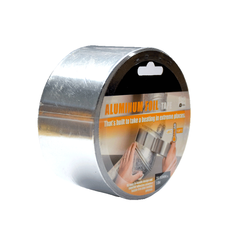 Aluminum Foil Tape Silver Hvac Sealing and Patching Hot and Cold Air Ducts, Duct Board Aluminum Foil Tape Without Liner