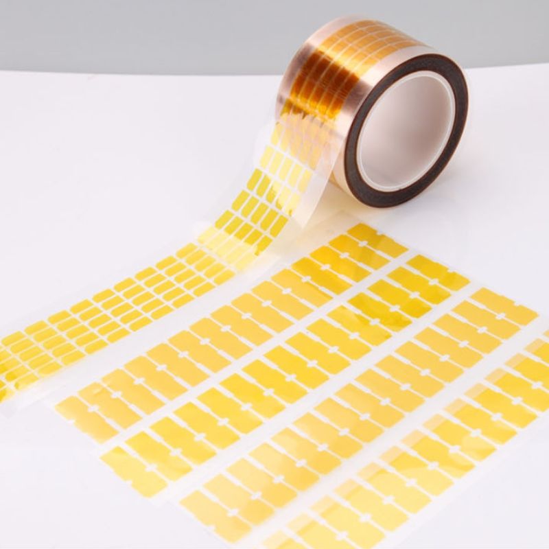 Brown Circuit Board Insulation Gasket Gold Finger Tape High Temperature Resistant Insulation Paste PI Tape Die-cutting