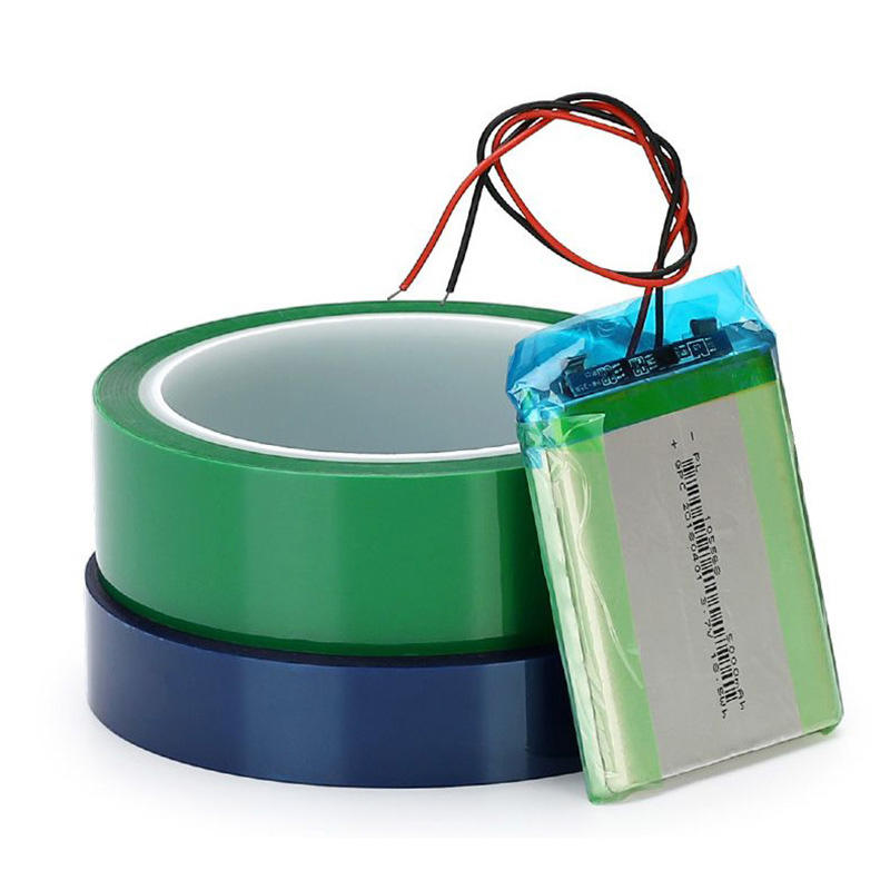 Jerry Insulation Pole Protection Lithium Battery Tape PET Adhesive Cell Roll Wrapping Coated Polymer Li Ion Polymer Termination