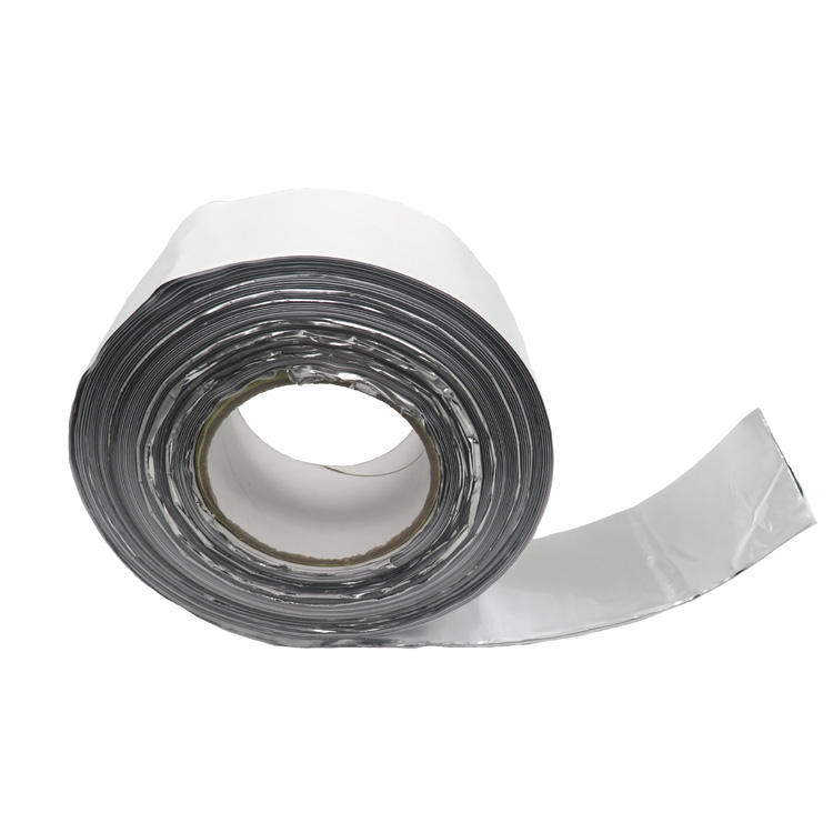 Black Mylar Aluminum Foil Butyl Tape
